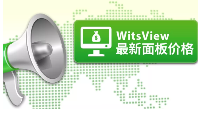 WitsView 2021 7月上旬 面板價格快報